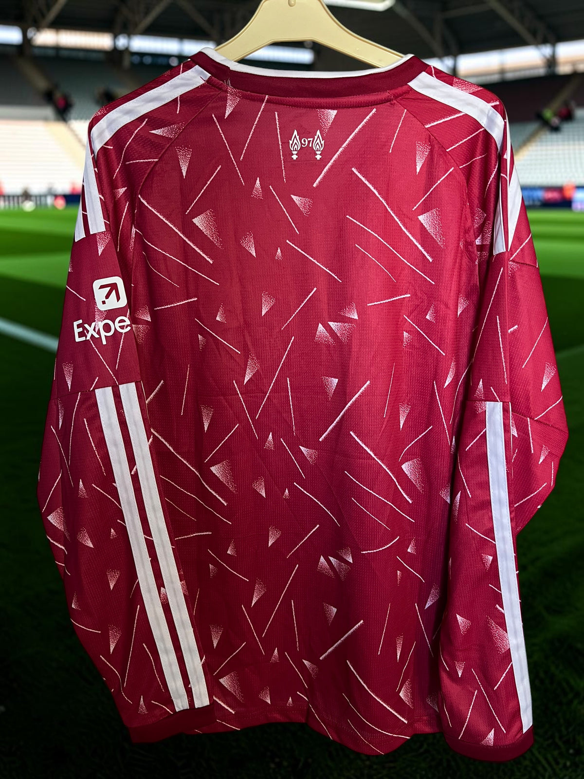 Tricou de fotbal – Ediție de Fan – Liverpool – Mânecă Lungă