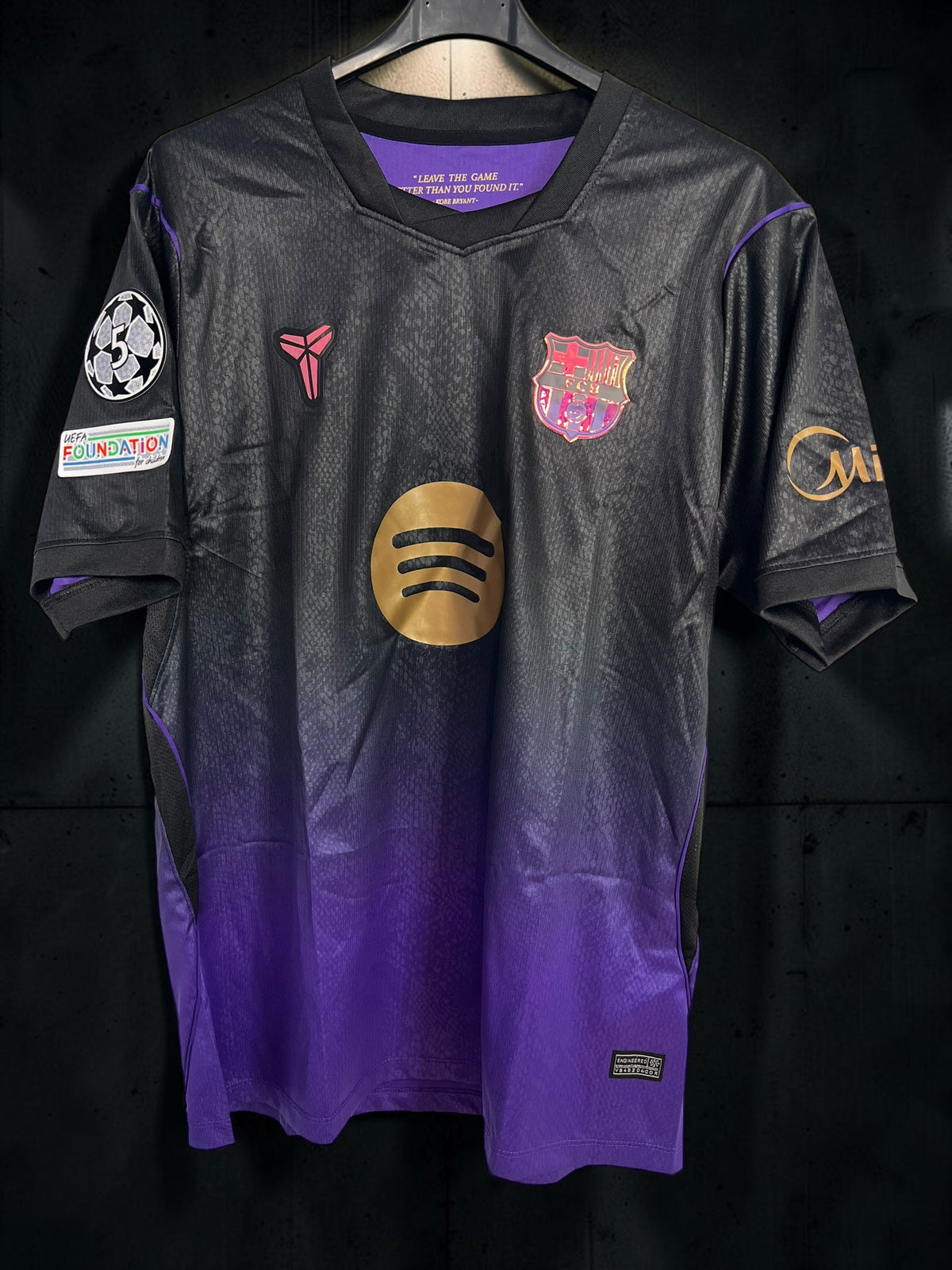 Tricou fotbal – Fan Edition Barcelona- Fermin- Violet