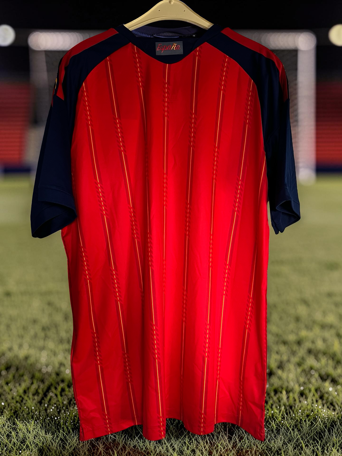 Tricou fotbal – Fan Edition Spania - Roșu