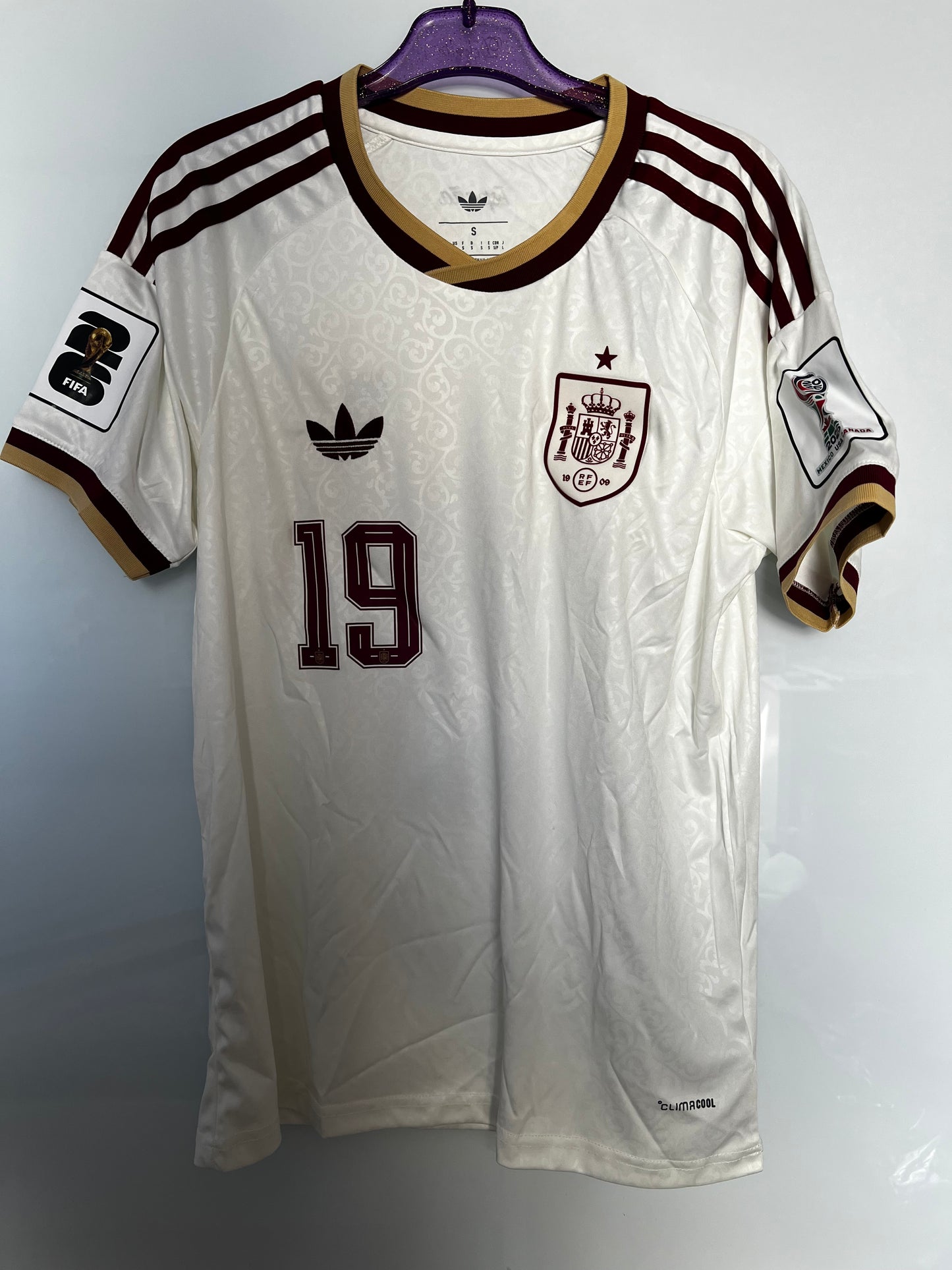 Tricou fotbal – Fan Edition Spania - Lamine Yamal