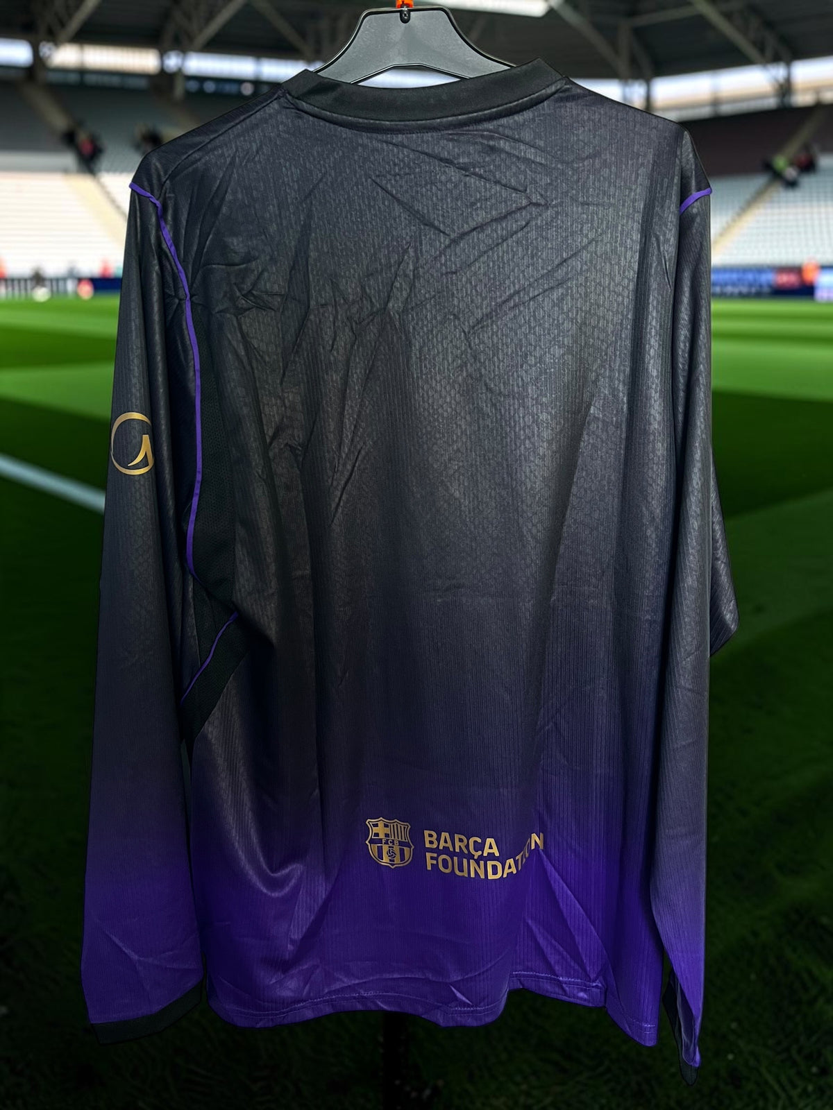 Tricou de fotbal – Ediție de fan Barcelona, mânecă lungă