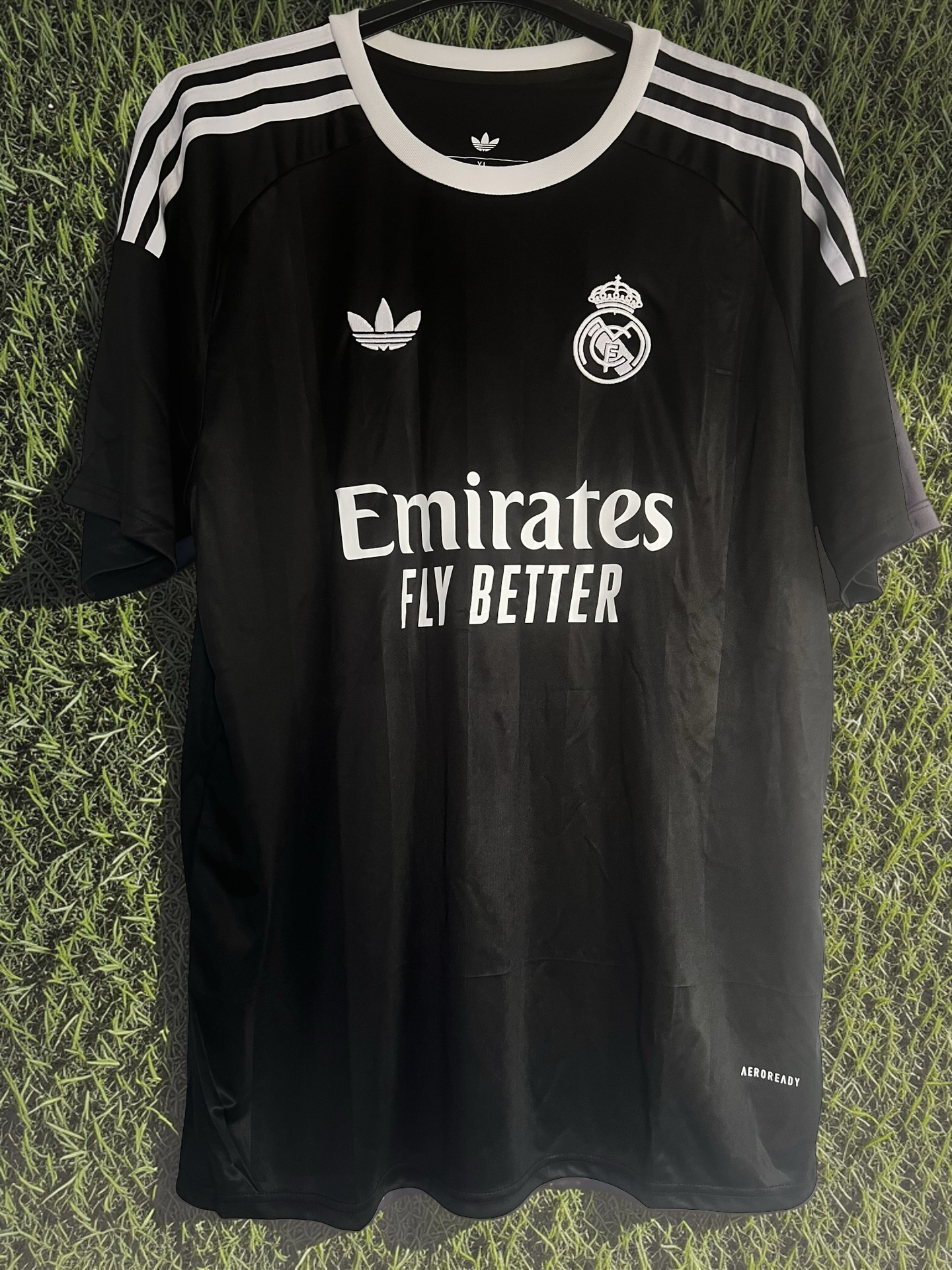 Tricou fotbal – Fan Edition Real Madrid- Courtois- Negru
