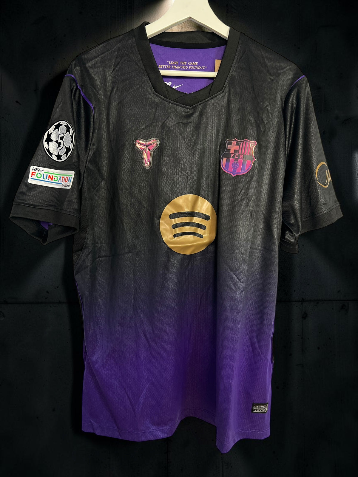 Tricou fotbal – Fan Edition Barcelona- Lamine Yamal- Violet