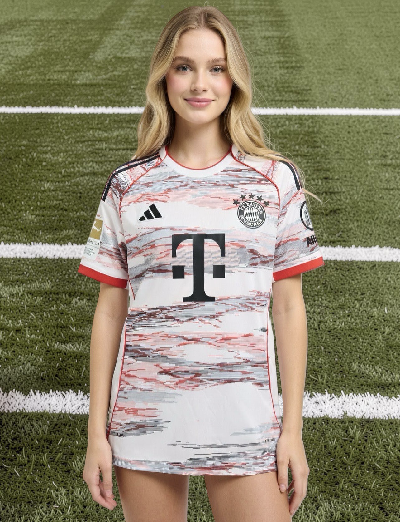 Tricou fotbal – Ediția suporteri Bayern München - stil Musiala