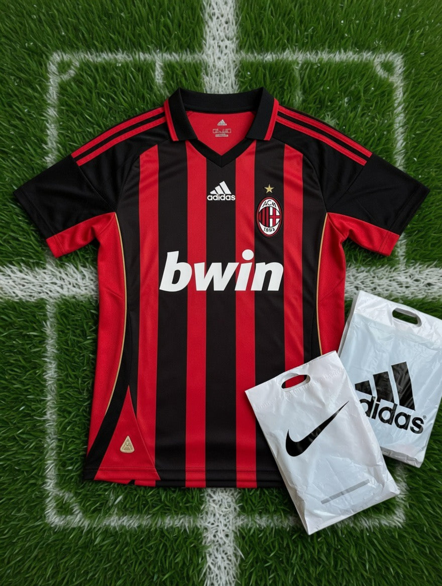 Tricou fotbal – Fan Edition AC Milan - Kaka - Roșu