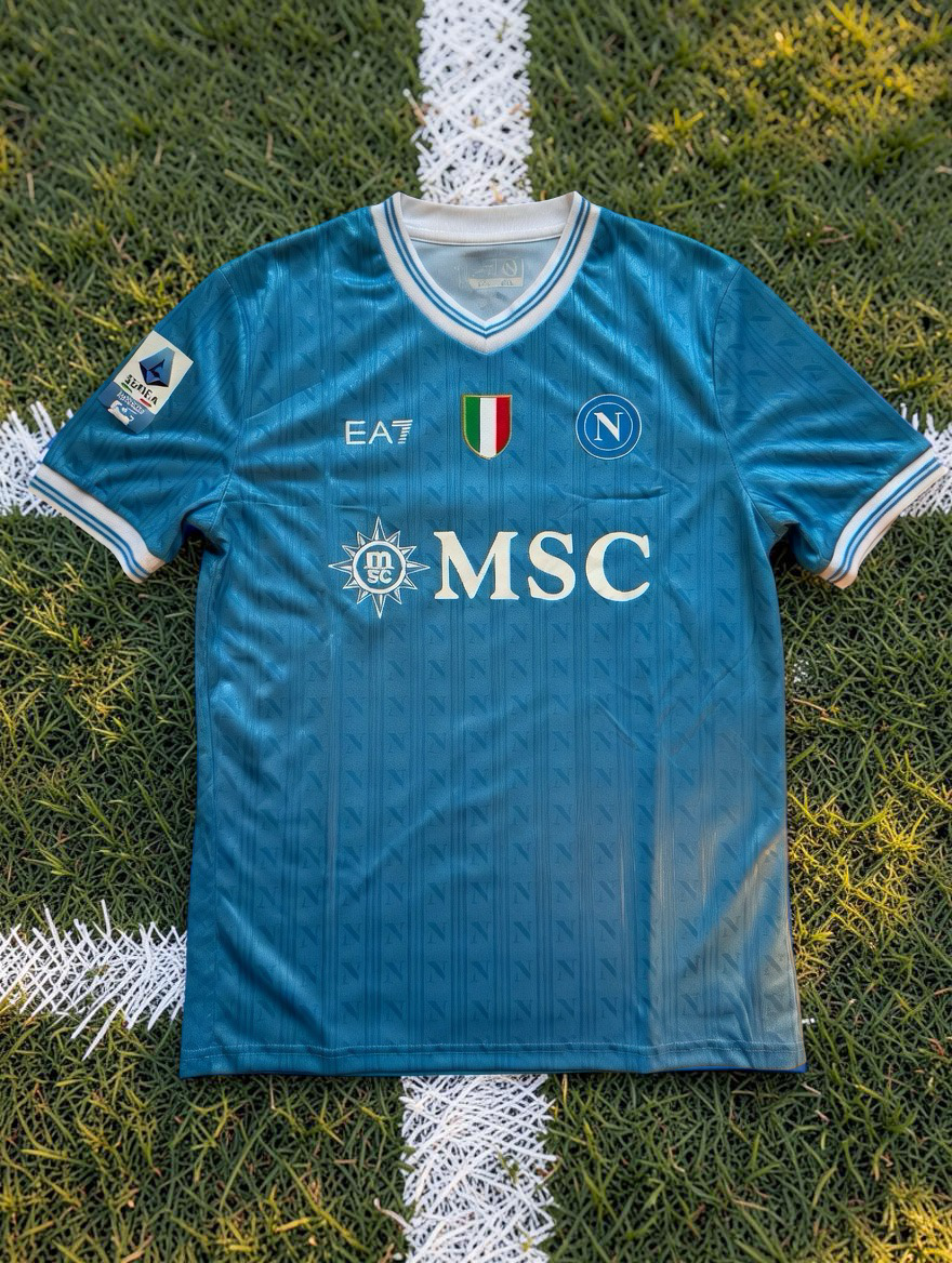 Tricou fotbal – Fan Edition Napoli - stil De Bruyne