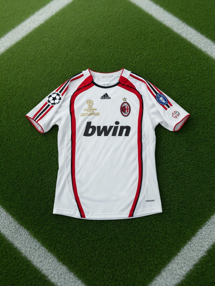 Tricou fotbal – Ediția pentru fani AC Milan - Kaka - Alb
