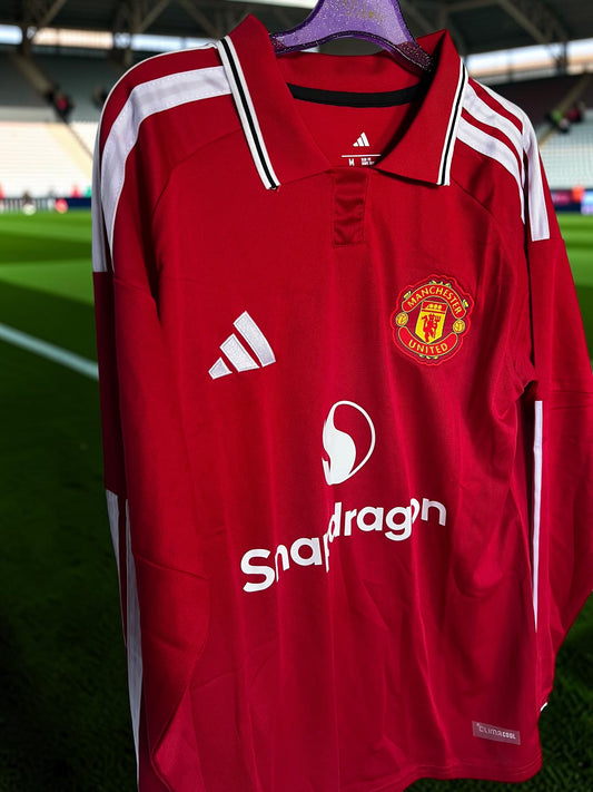 Tricou de fotbal – Ediție de Fan M.United - Mânecă Lungă