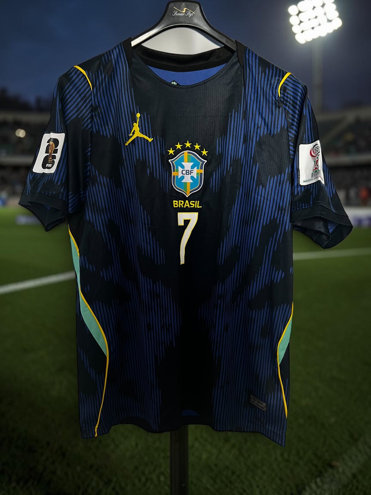 Tricou fotbal – Fan Edition Brazilia- Vini Jr