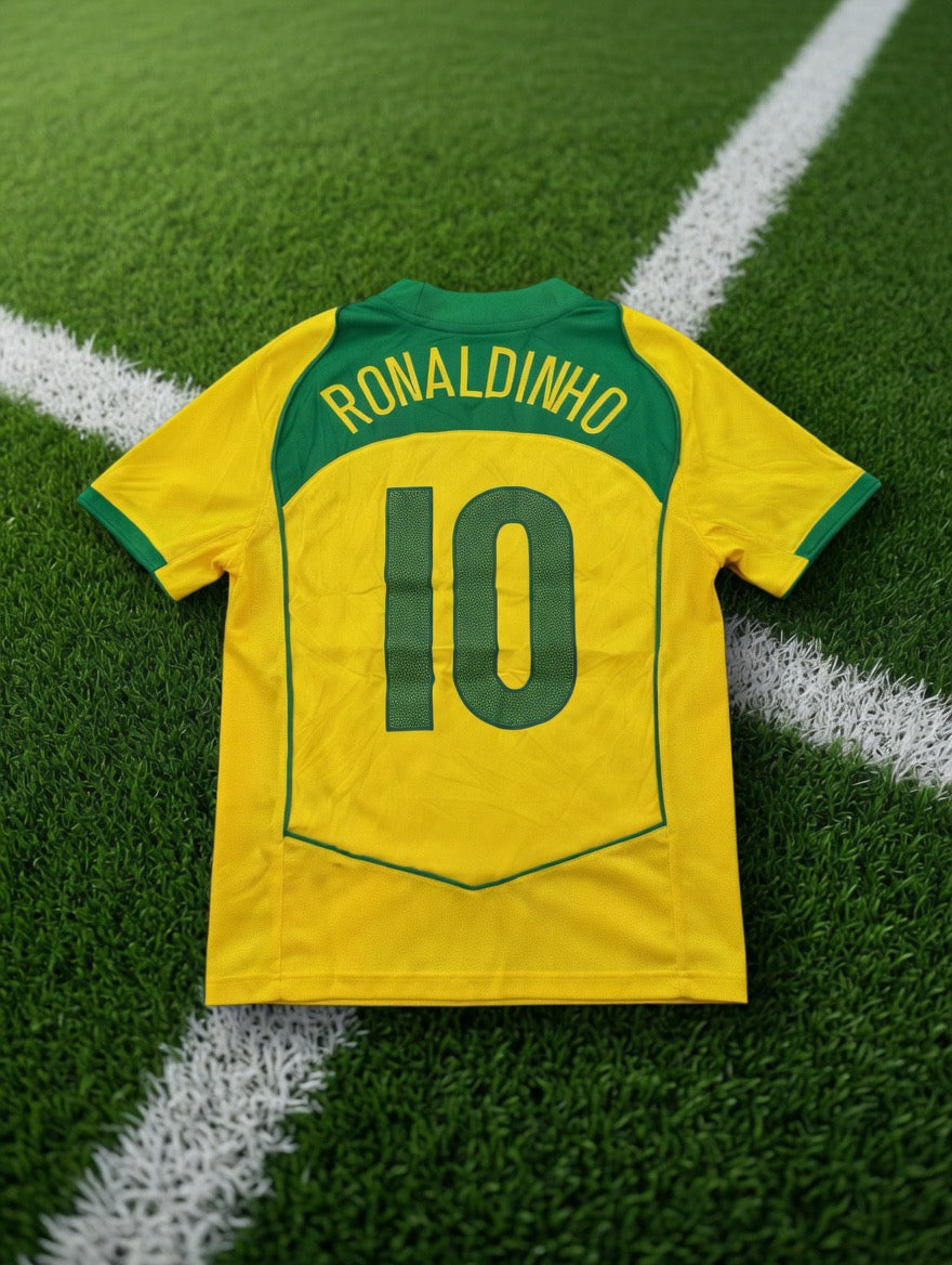 Tricou fotbal – Fan Edition Brazilia  - Ronaldinho