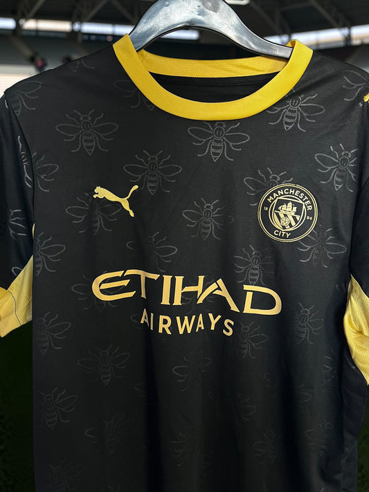 Tricou de fotbal – Fan Edition M.City Negru