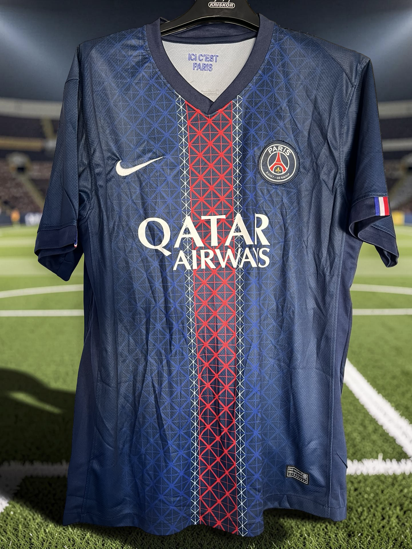 Tricou fotbal – Fan Edition PSG - stil Kvaratskhelia