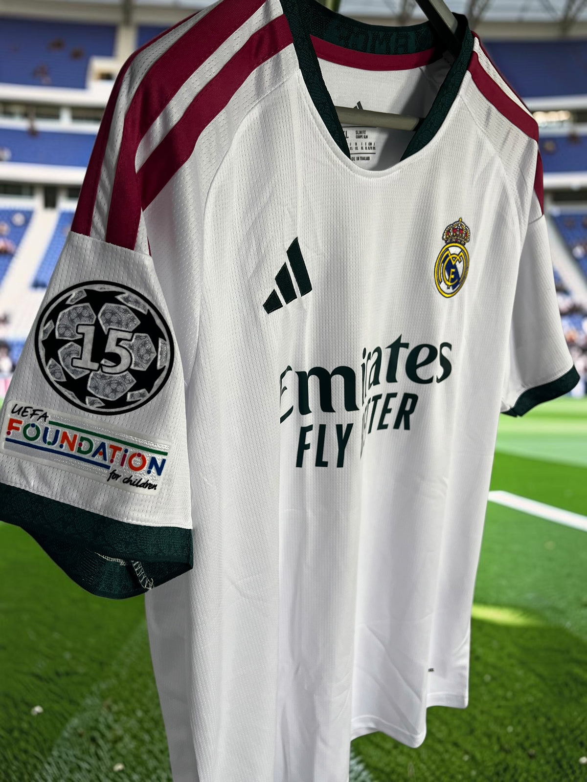 Tricou de fotbal – Ediție de fan Real Madrid Vini Jr. Alb