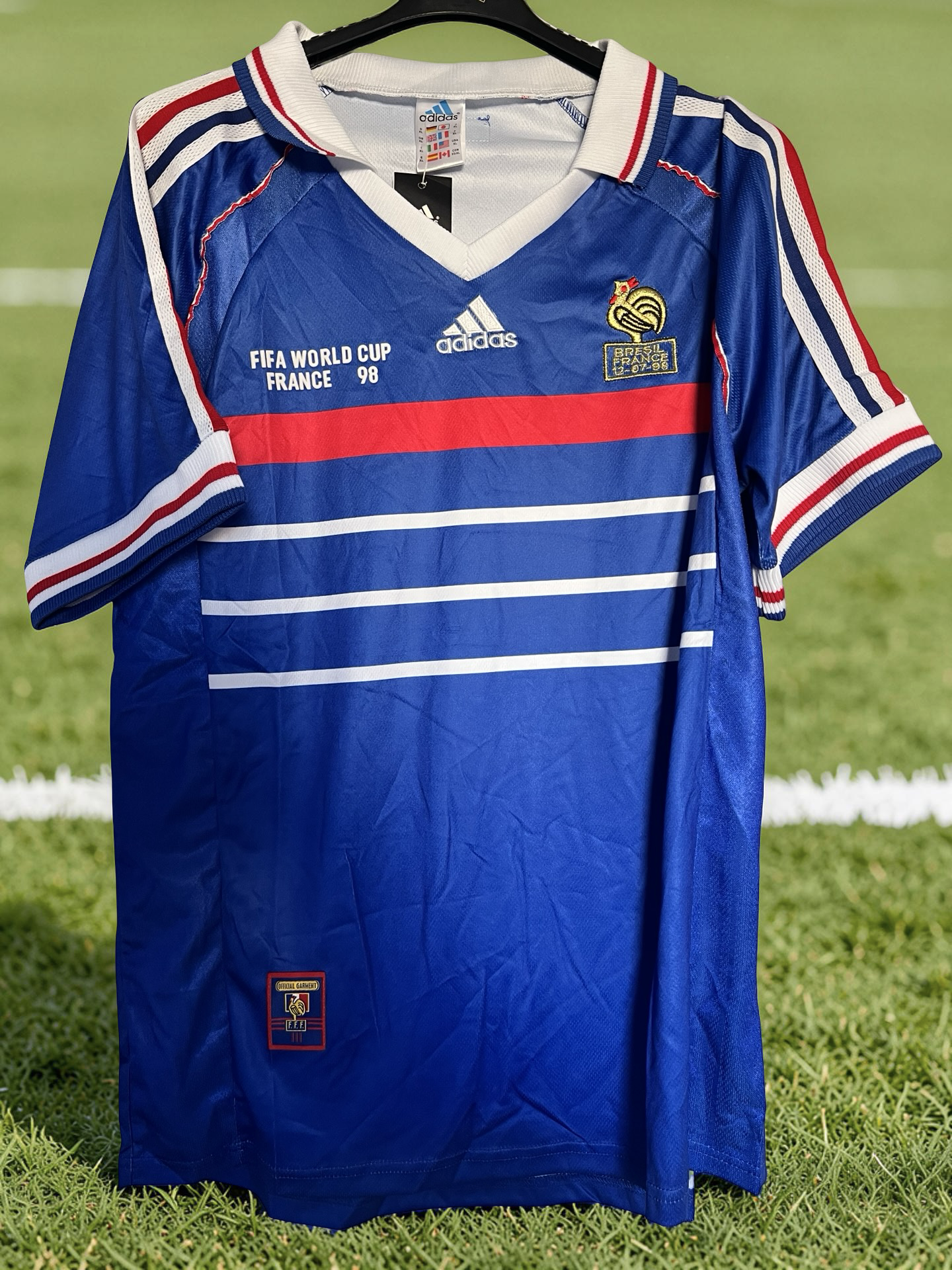 Tricou fotbal – Fan Edition Franța 1998