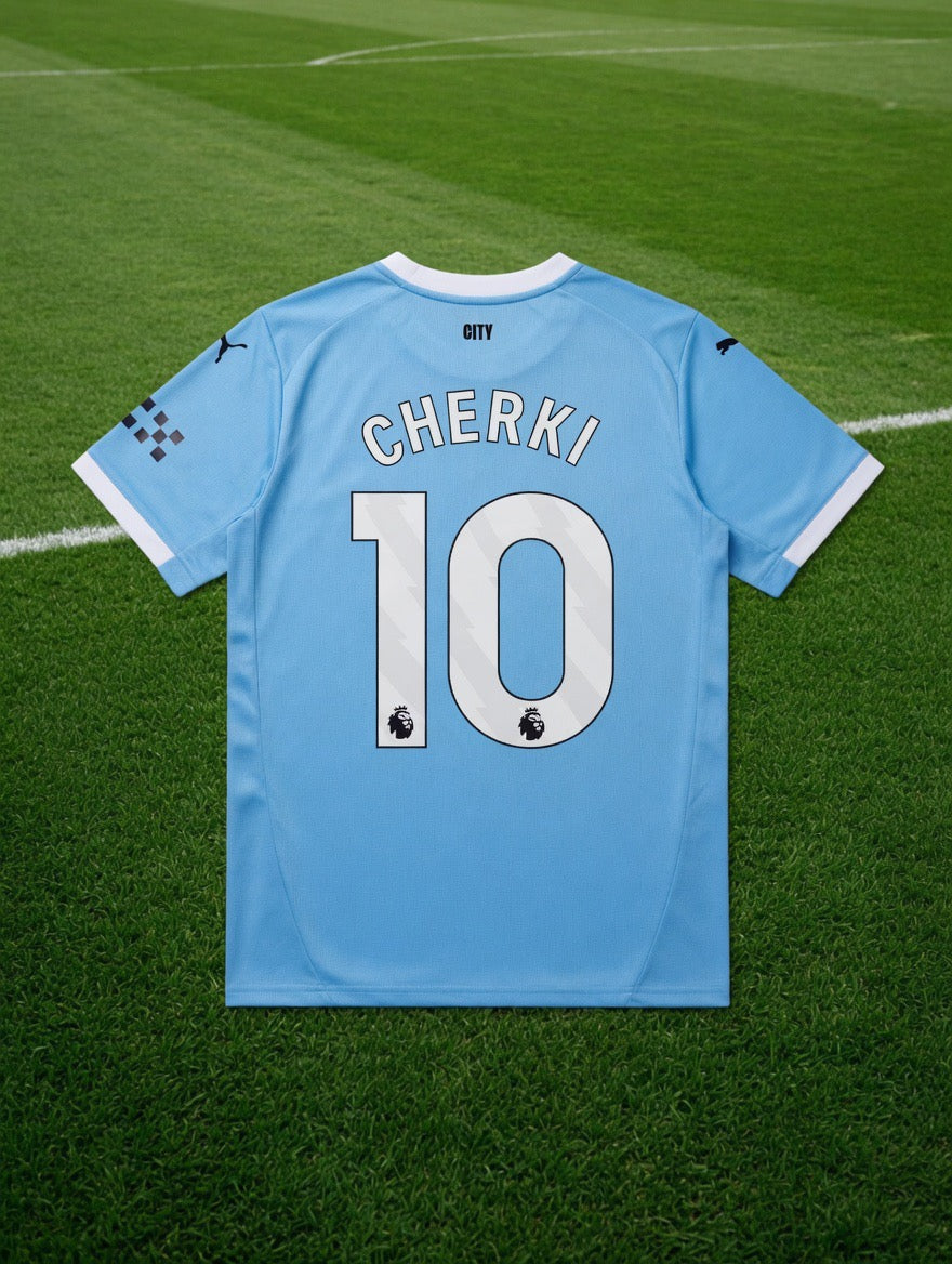 Tricou fotbal – Fan Edition Manchester City - Cherki