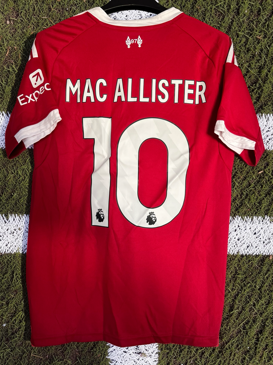 Tricou fotbal – Fan Edition Liverpool- stil Mac Allister