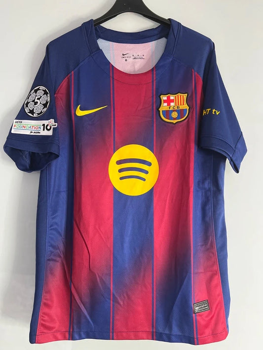 Tricou fotbal – Fan Edition Barcelona - stil Lamine Yamal