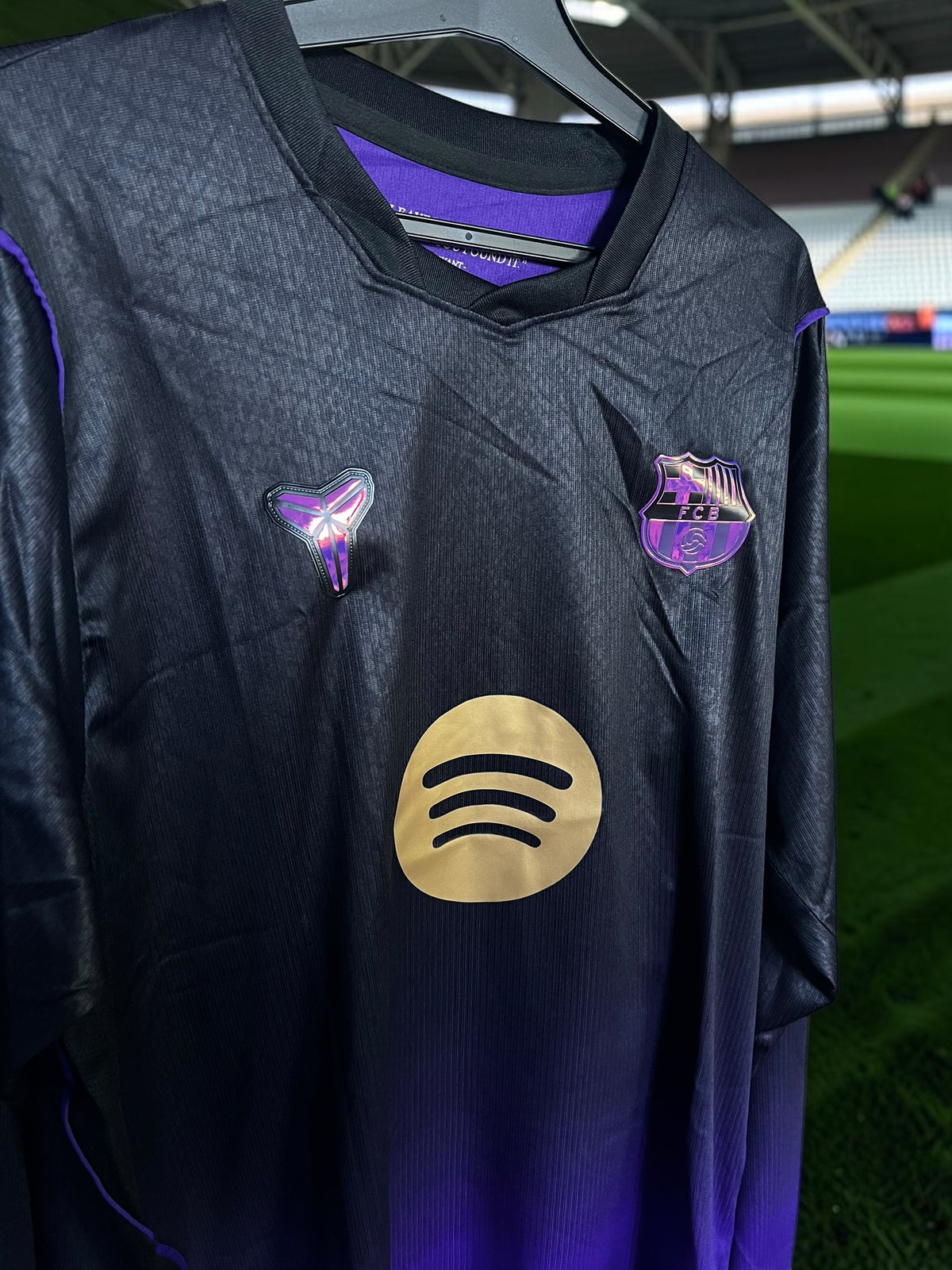 Tricou de fotbal – Ediție de fan Barcelona, mânecă lungă