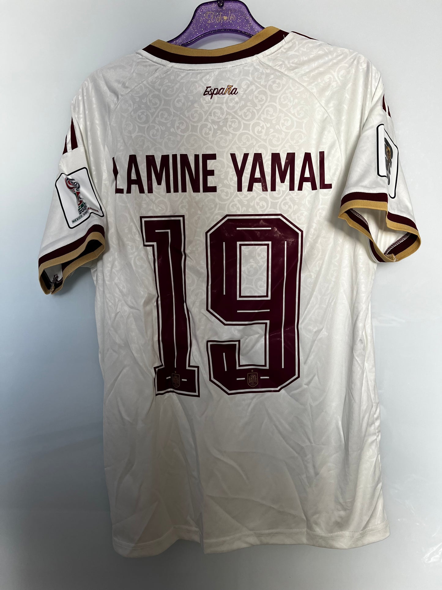 Tricou fotbal – Fan Edition Spania - Lamine Yamal