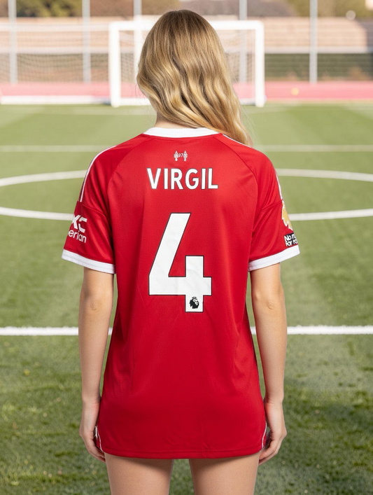 Tricou fotbal – Fan Edition Liverpool- stil Virgil