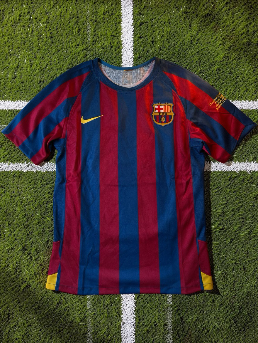 Tricou de fotbal – Ediția Fan Barcelona - Ronaldinho