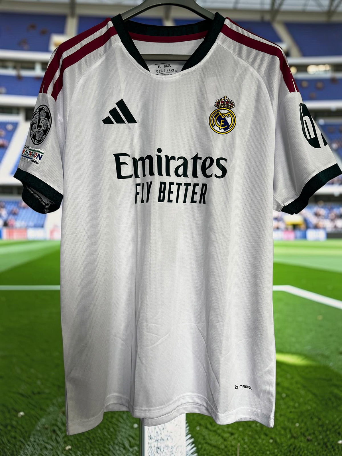 Tricou de fotbal – Ediție de fan Real Madrid Vini Jr. Alb