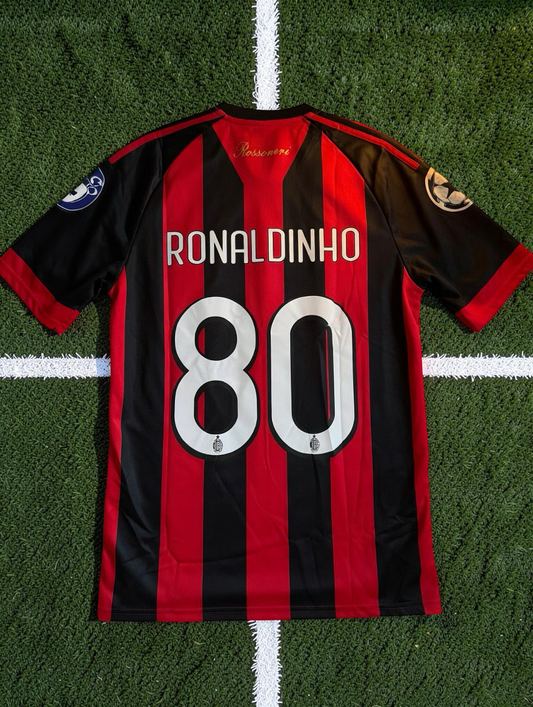 Tricou fotbal – Ediția Fanilor Ac Milan – stil Ronaldinho