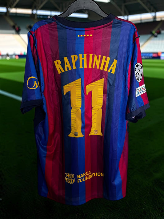 Tricou de fotbal – Ediție de fan Barcelona - Raphinha Home
