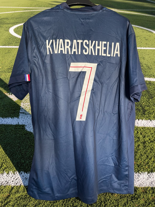 Tricou fotbal – Fan Edition PSG - stil Kvaratskhelia