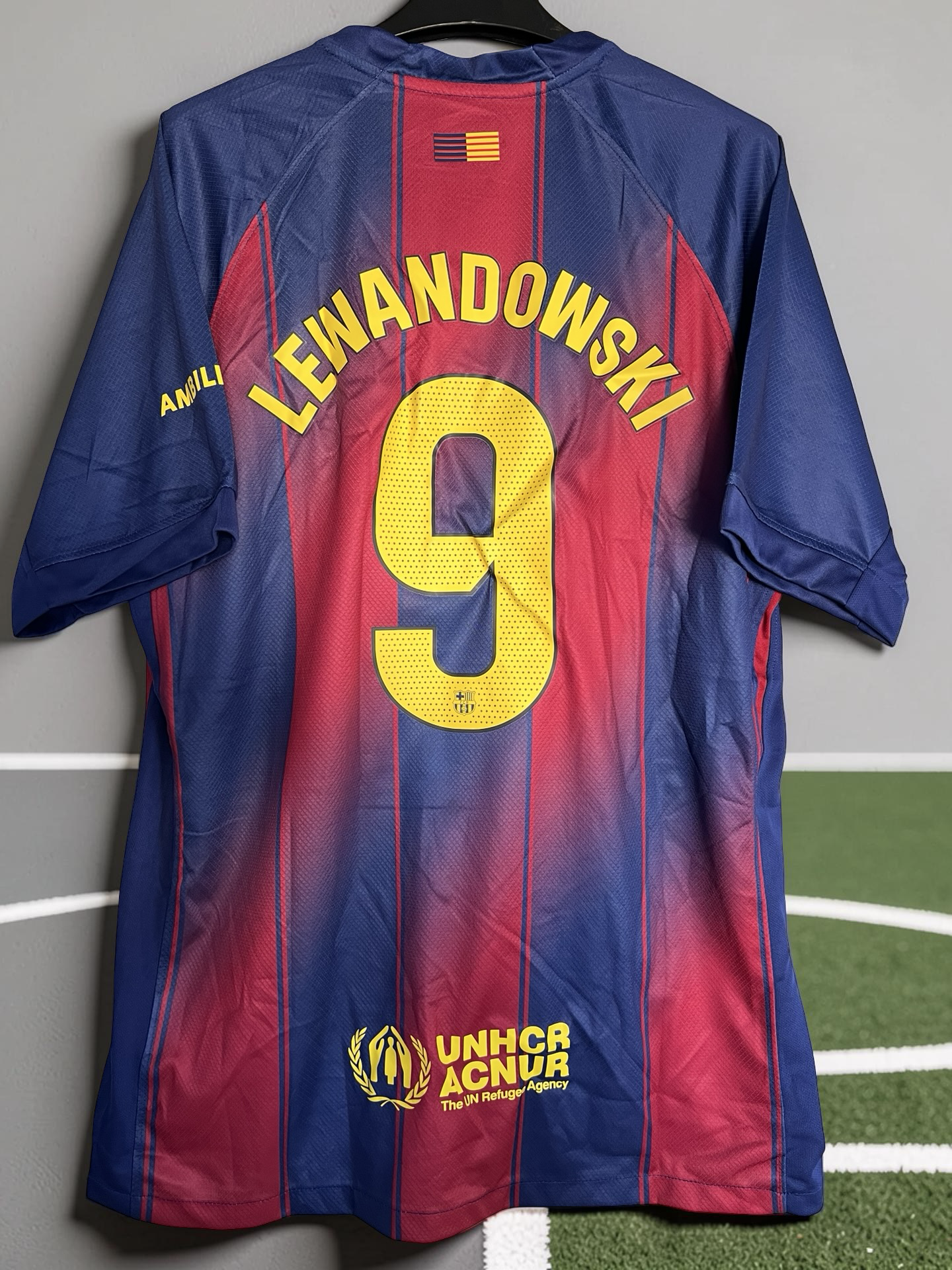 Tricou de fotbal – Ediția Fan Barcelona – stil Lewandowski