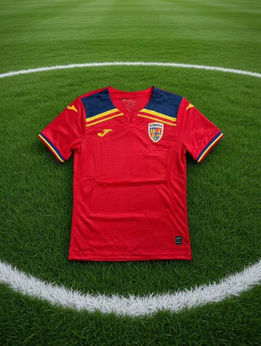 Tricou fotbal – Fan Edition România- Roșu