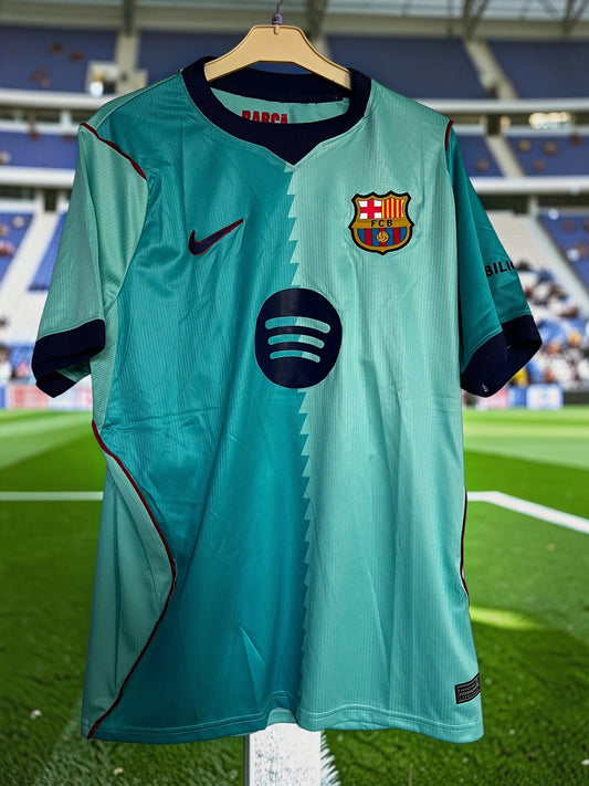 Tricou de fotbal – Ediția Fan Barcelona Turcoaz
