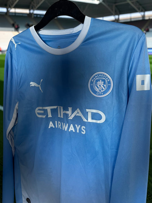 Tricou de fotbal – Ediție de fan – M.City – Mânecă lungă
