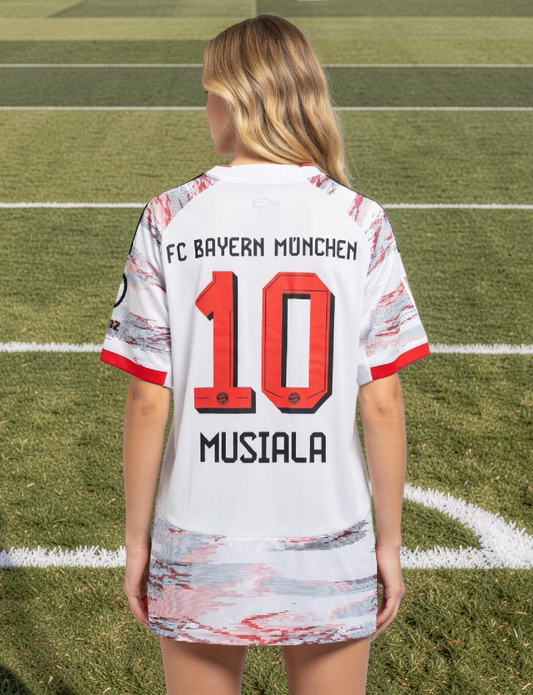 Tricou fotbal – Fan Edition Bayern Muchen - stil Musiala