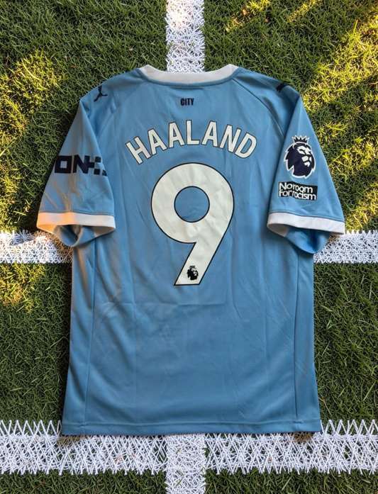 Tricou fotbal – Fan Edition Manchester City - stil Haaland