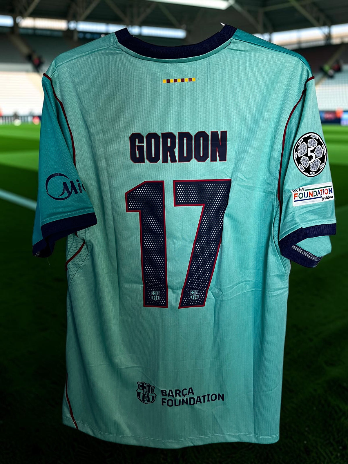 Tricou de fotbal – Ediția Fan Barcelona Gordon