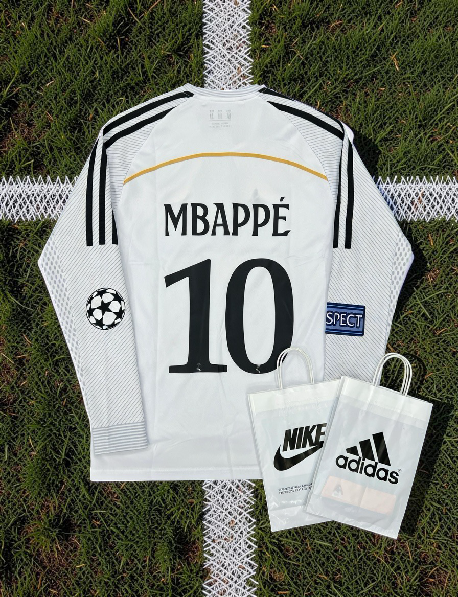 Tricou fotbal – Ediția Fanilor Real Madrid - stil Mbappe