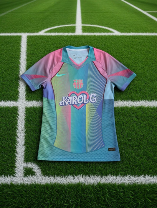 Tricou fotbal – Fan Edition Barcelona - Karol G