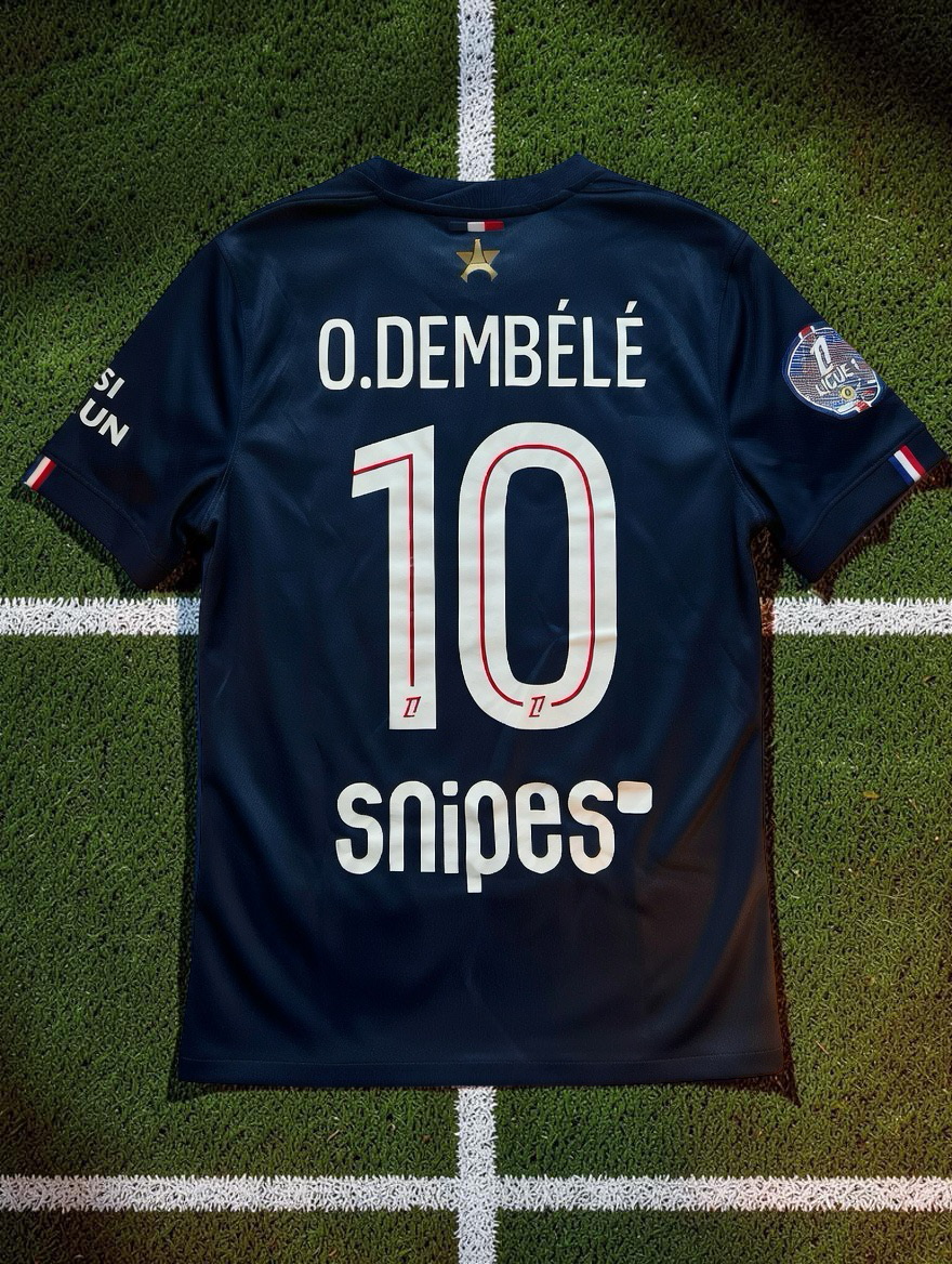 Tricou fotbal – Fan Edition Psg - stil O.Dembele