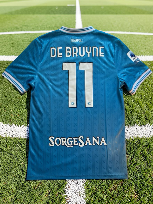 Tricou fotbal – Fan Edition Napoli - stil De Bruyne