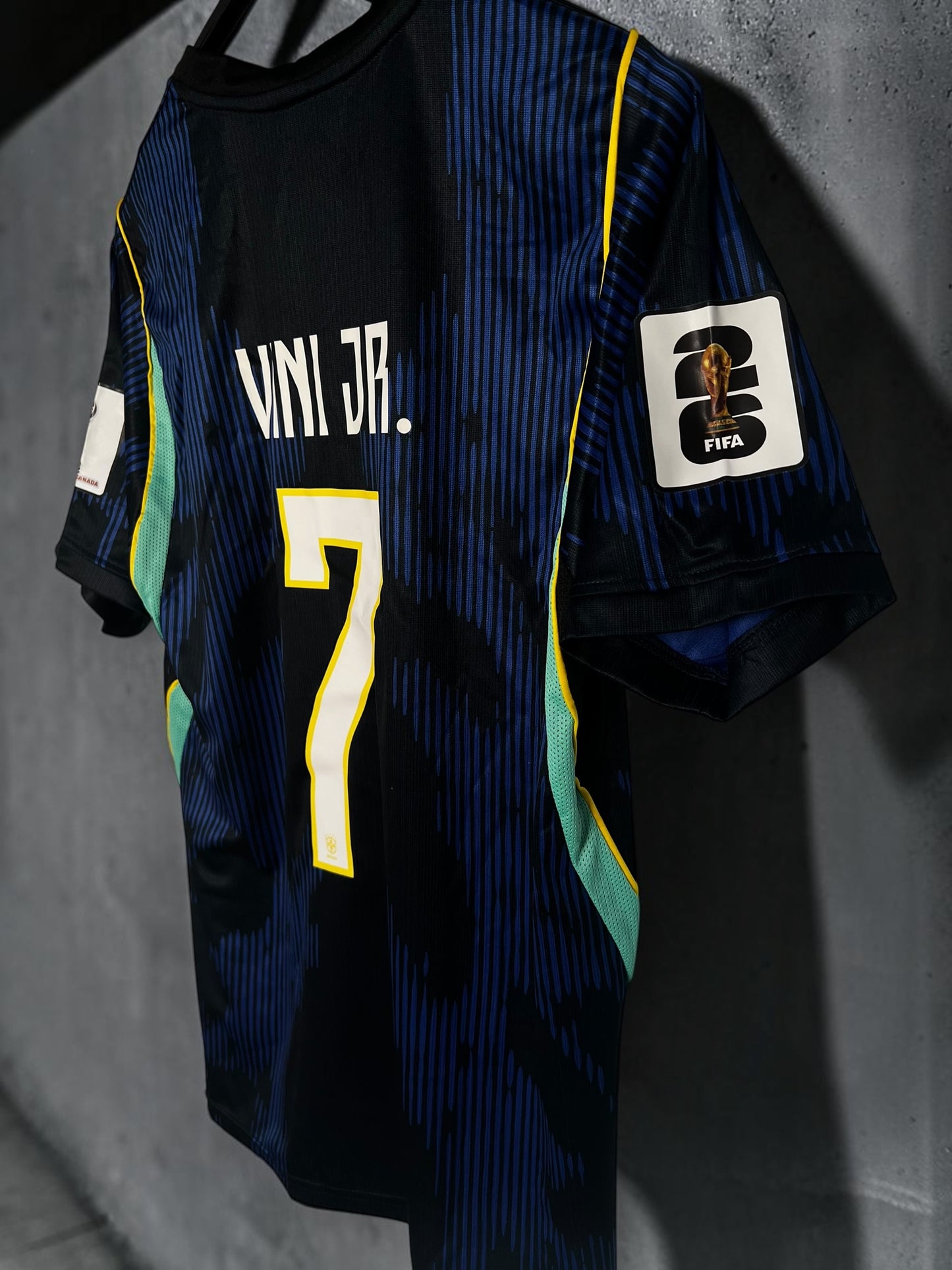 Tricou fotbal – Fan Edition Brazilia- Vini Jr
