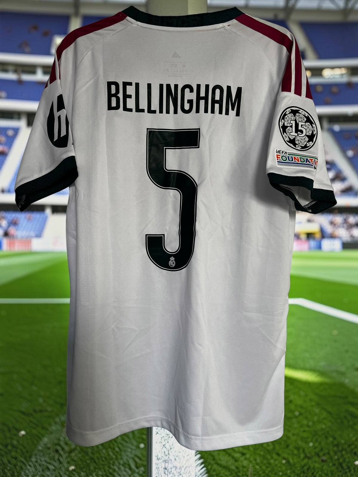 Tricou de fotbal – Ediție de fan Real Madrid Bellingham alb