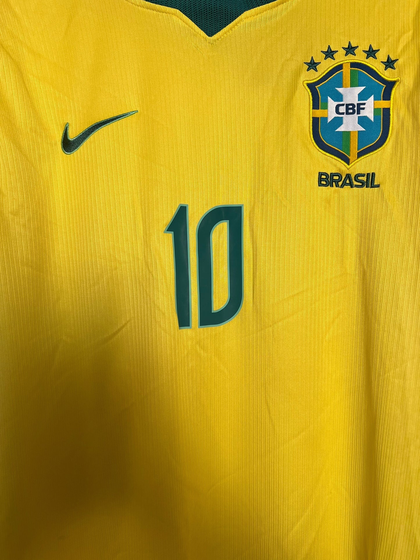 Tricou fotbal – Fan Edition Brazilia- Vini Jr-Galben