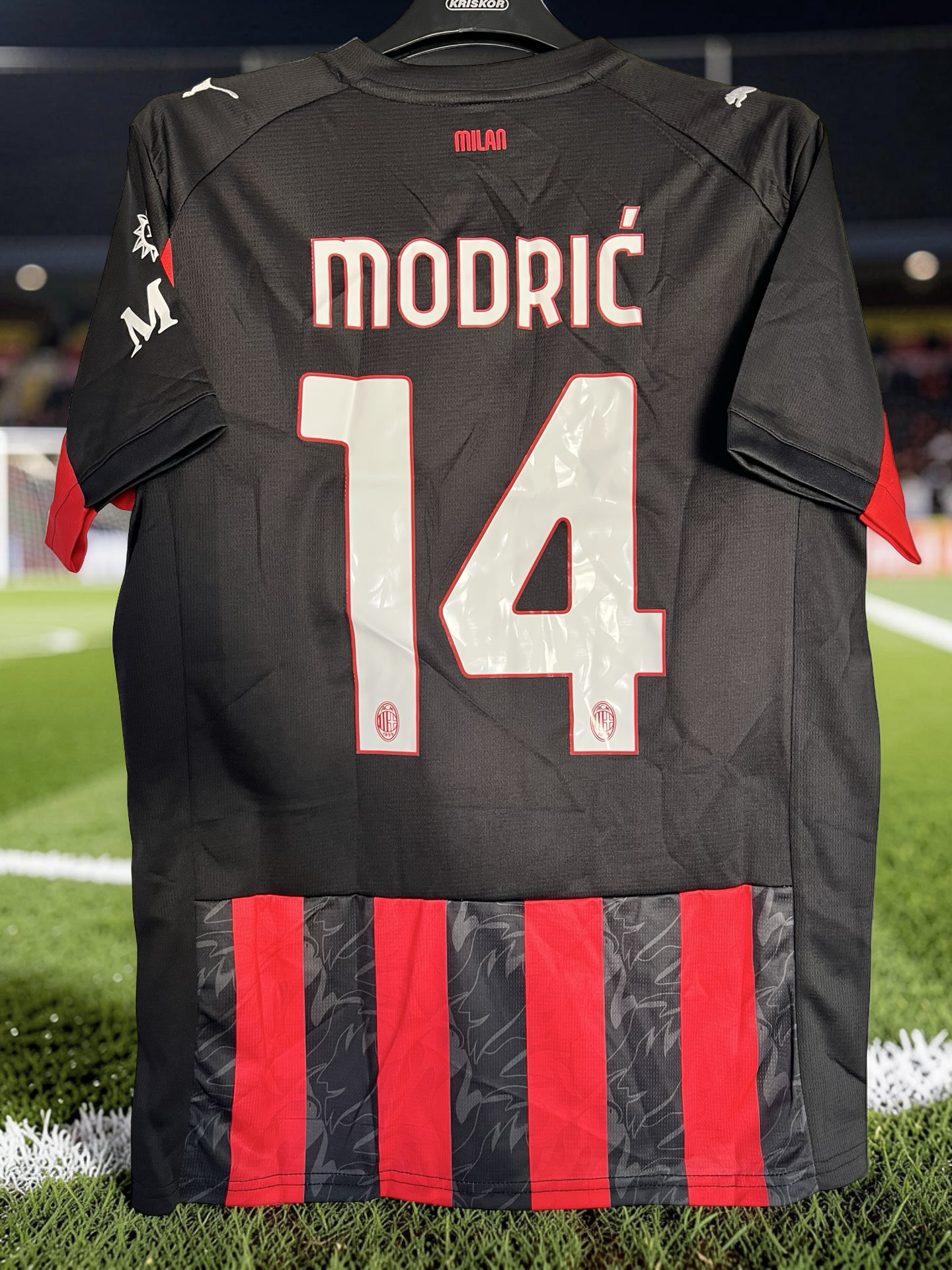 Tricou fotbal – Ediția Fan Ac Milan - stil Modric