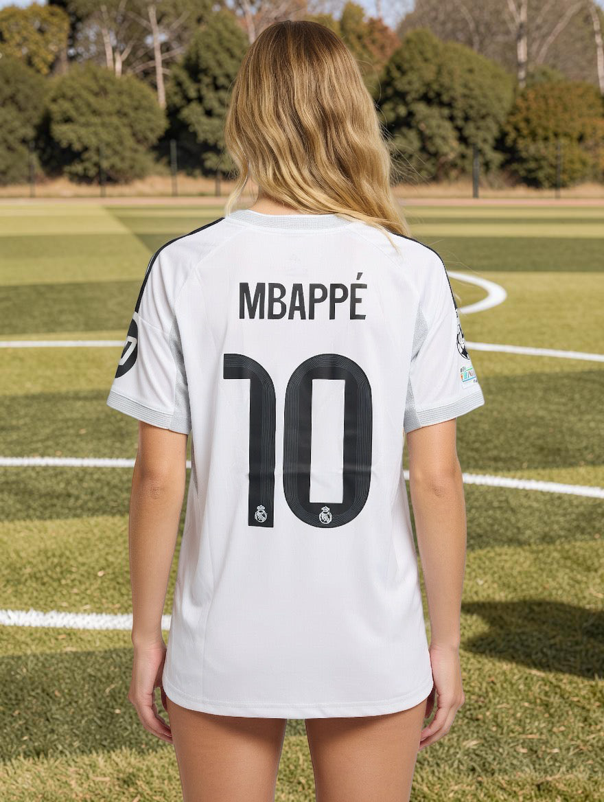 Tricou de fotbal – Ediția Fan Real Madrid – stil Mbappe