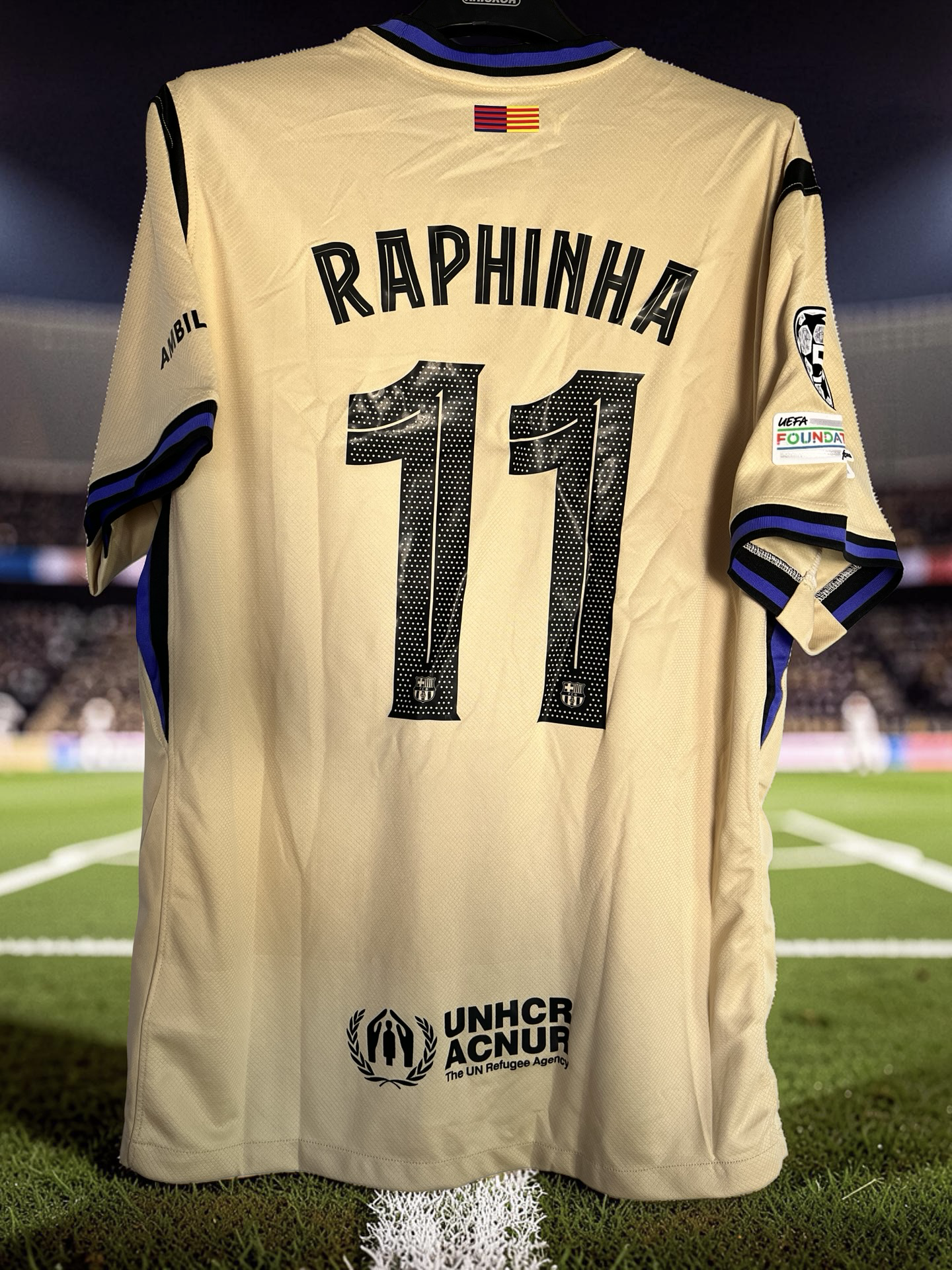 Tricou fotbal – Fan Edition Barcelona- stil Raphinha