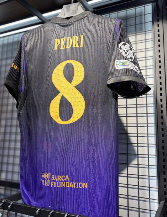 Tricou fotbal – Fan Edition Barcelona- Pedri- Violet